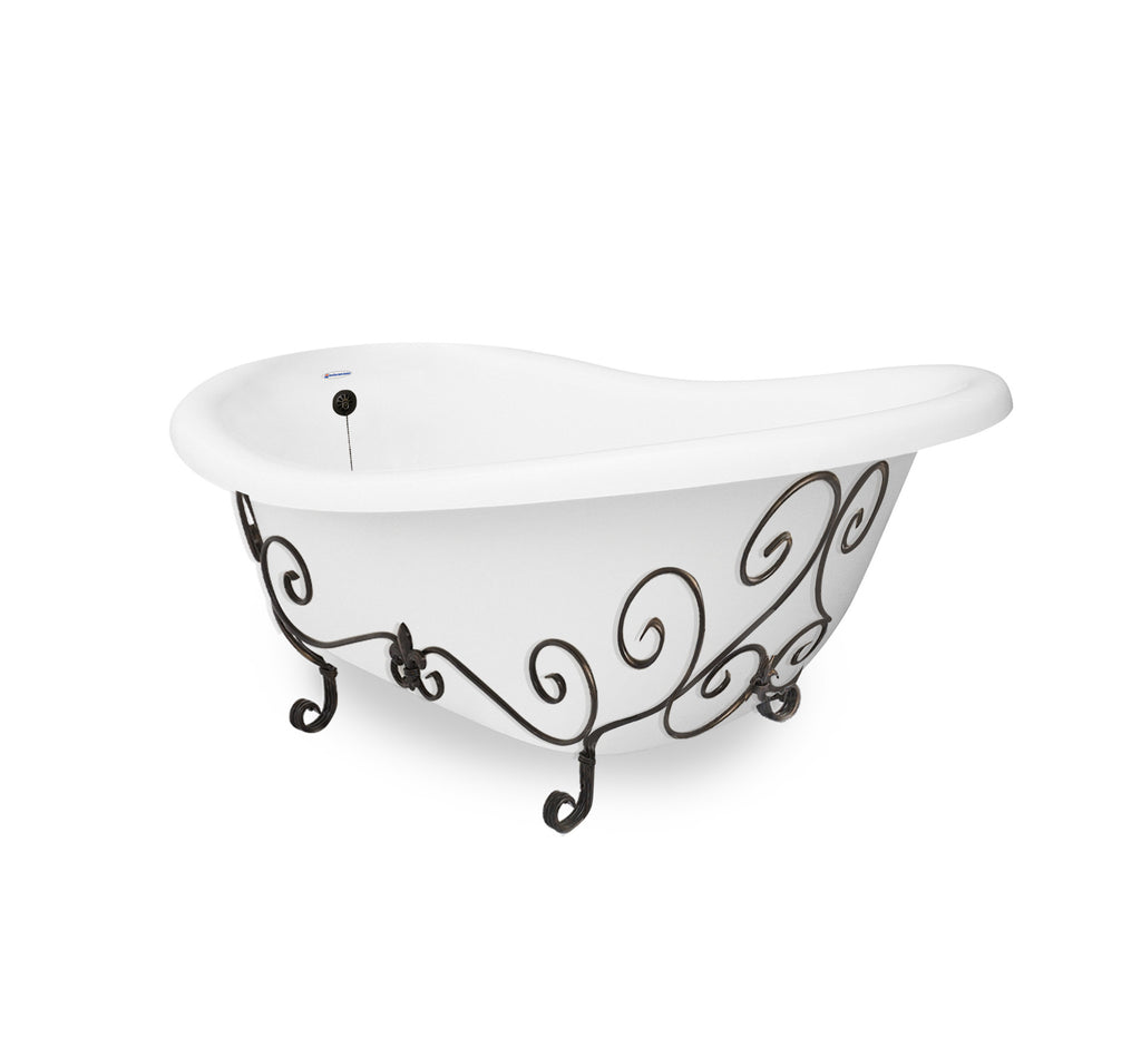 bathtub on stand