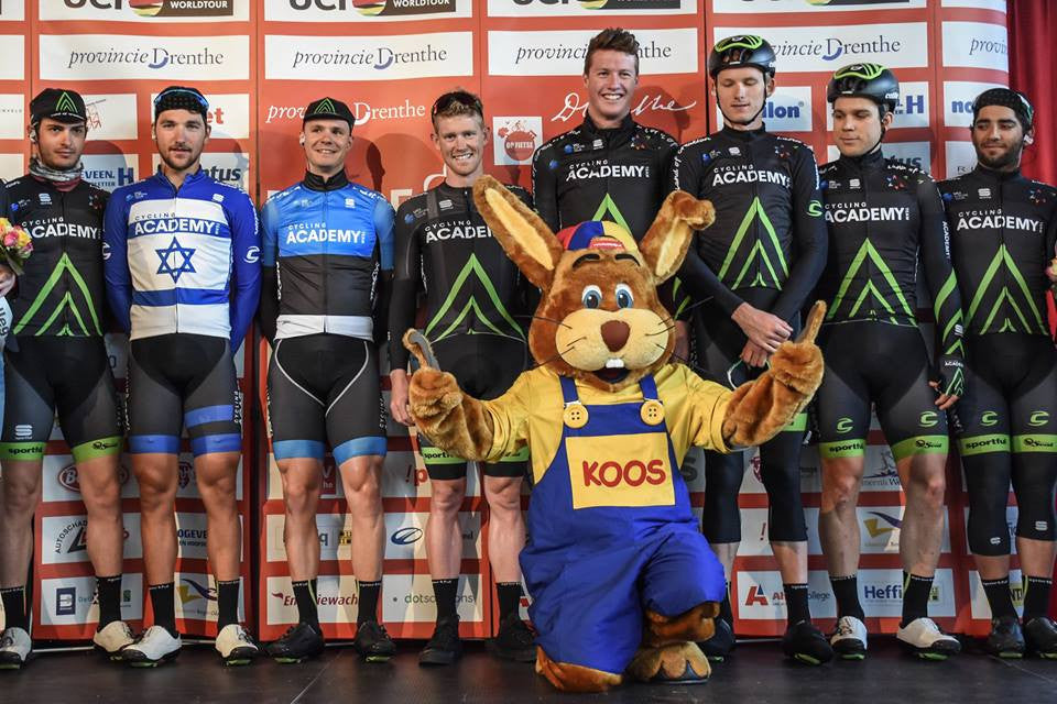 Israel cycling academy Ronde van Drenthe team presentation