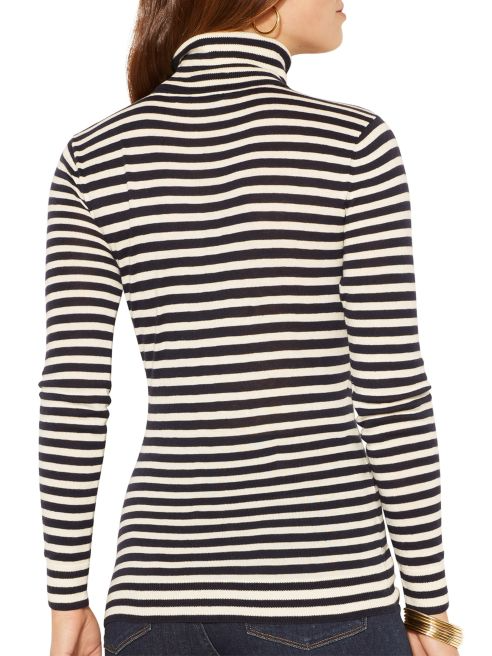 ralph lauren striped turtleneck