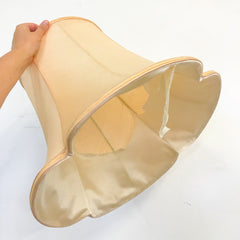 Scalloped lampshade to be recovered