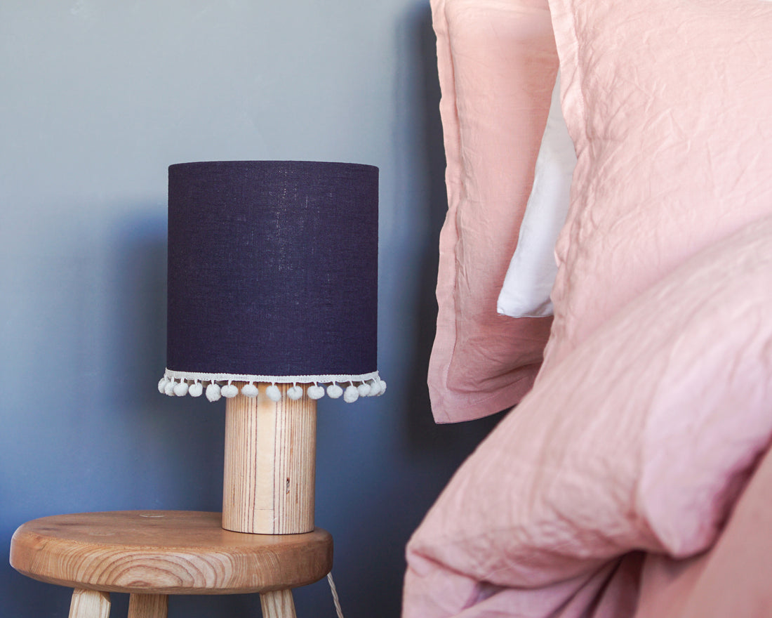 pom pom lampshades