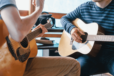guitar tutor learning music instrument practice 