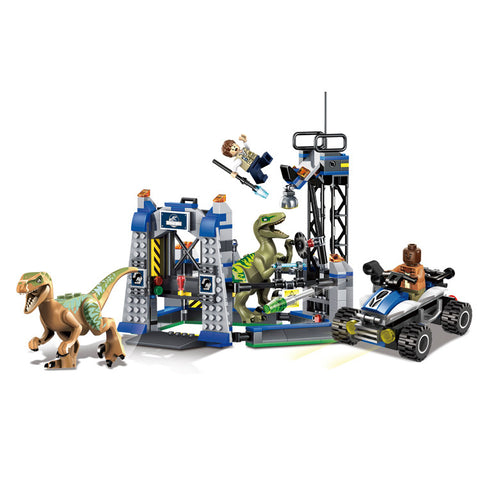 Jurassic World Raptor Escape – Affordable Building Blocks