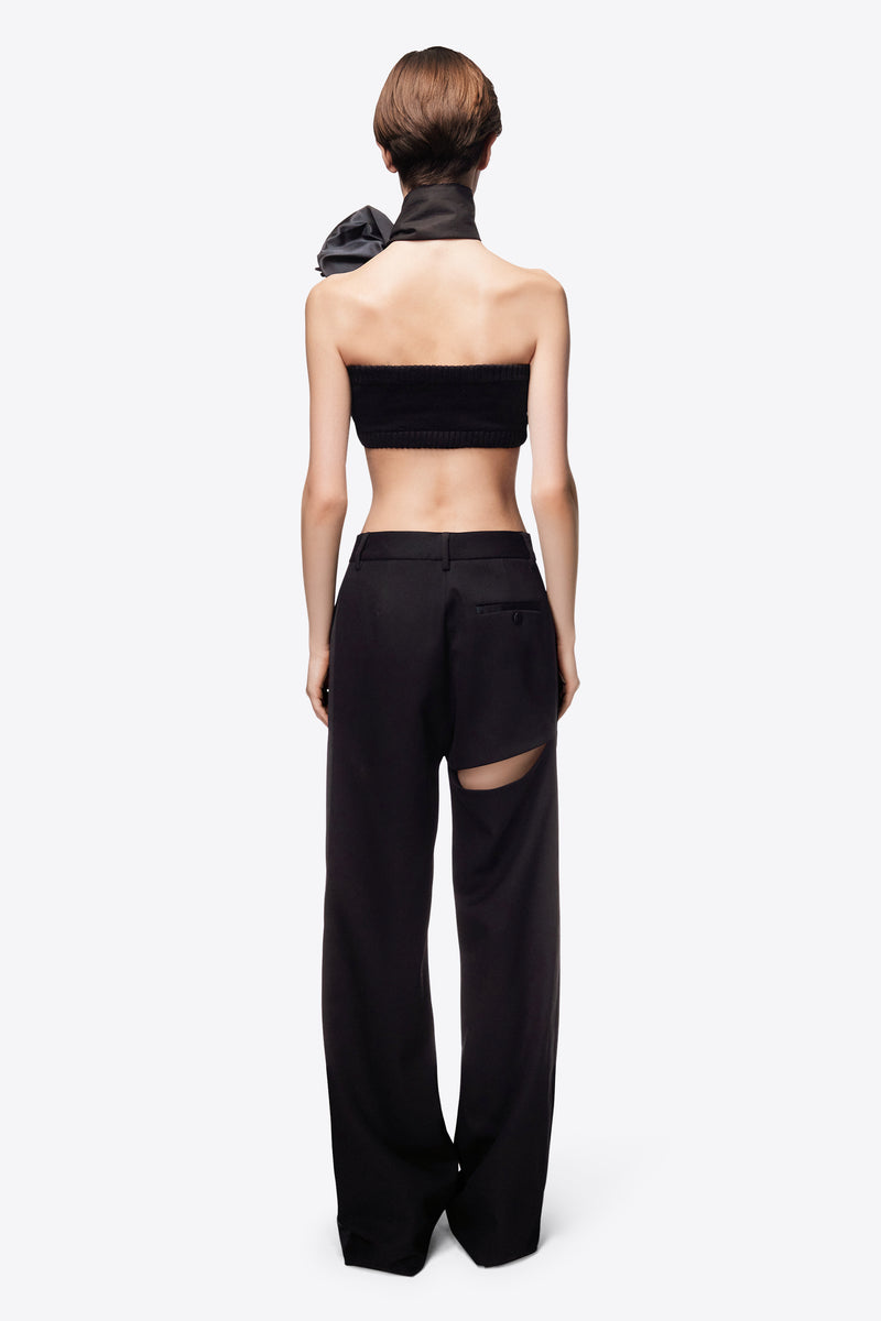 Asymmetric Slit Trouser