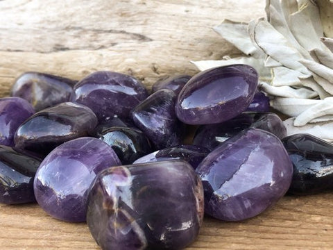 Tumbled Amethyst