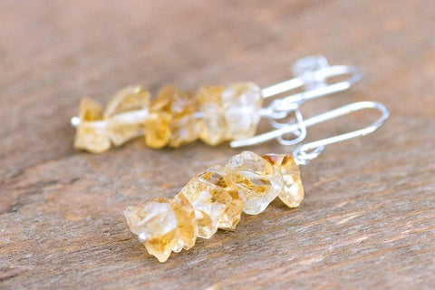 Citrine earrings