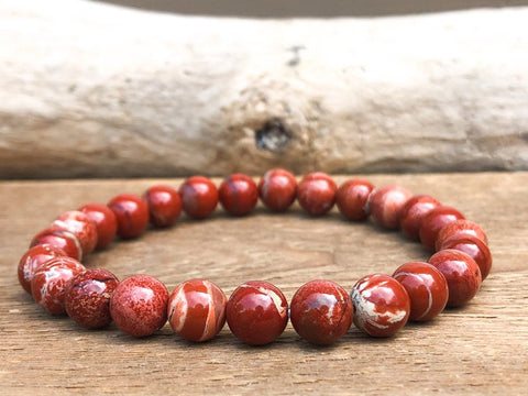 Red jasper bracelet