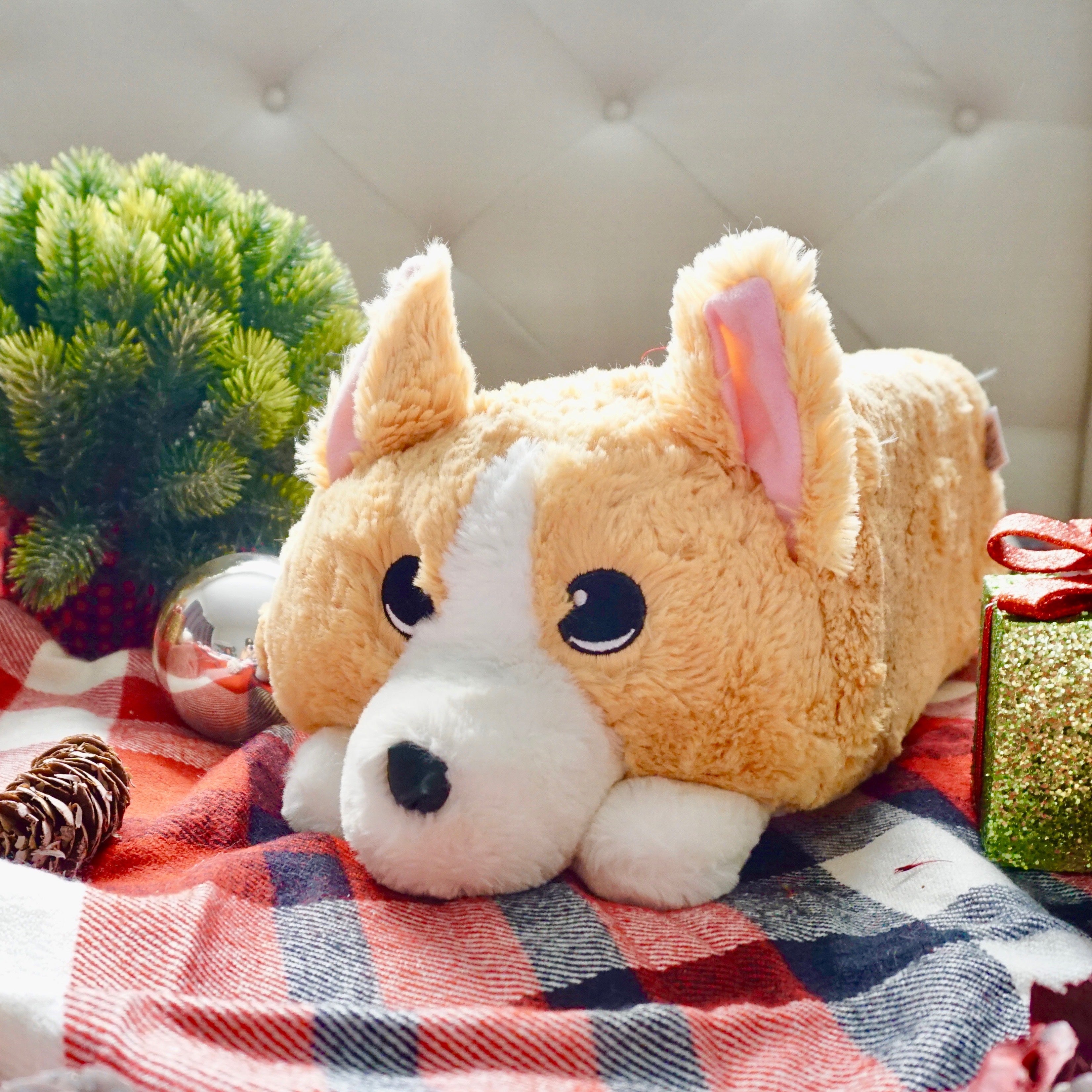 waffle dog soft toy