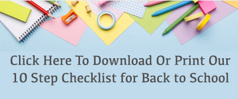 Handy Back To School Checklist