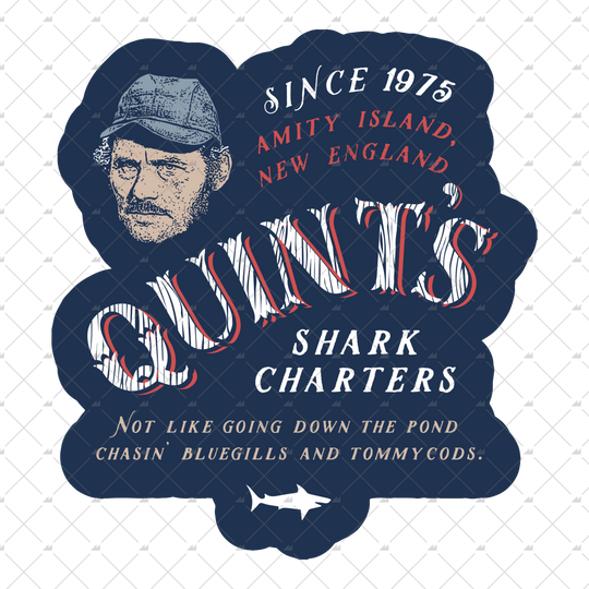 Quint's Shark Charters - Unisex T-Shirt – m00nshot