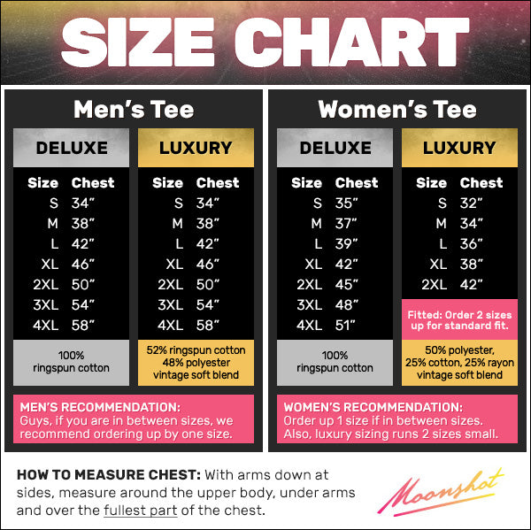 m00nshot size chart