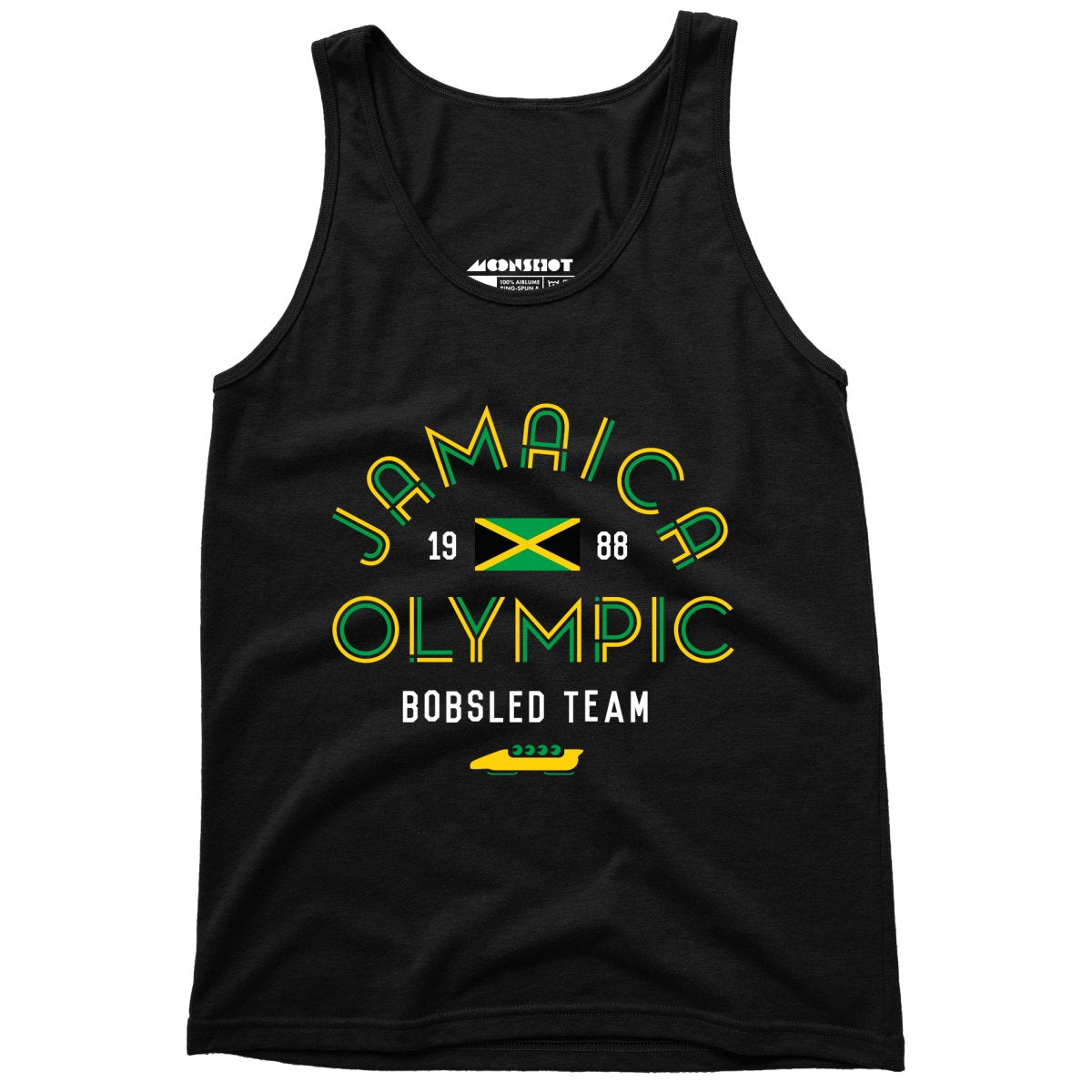 1988 Jamaica Olympic Bobsled Team - Unisex Tank Top