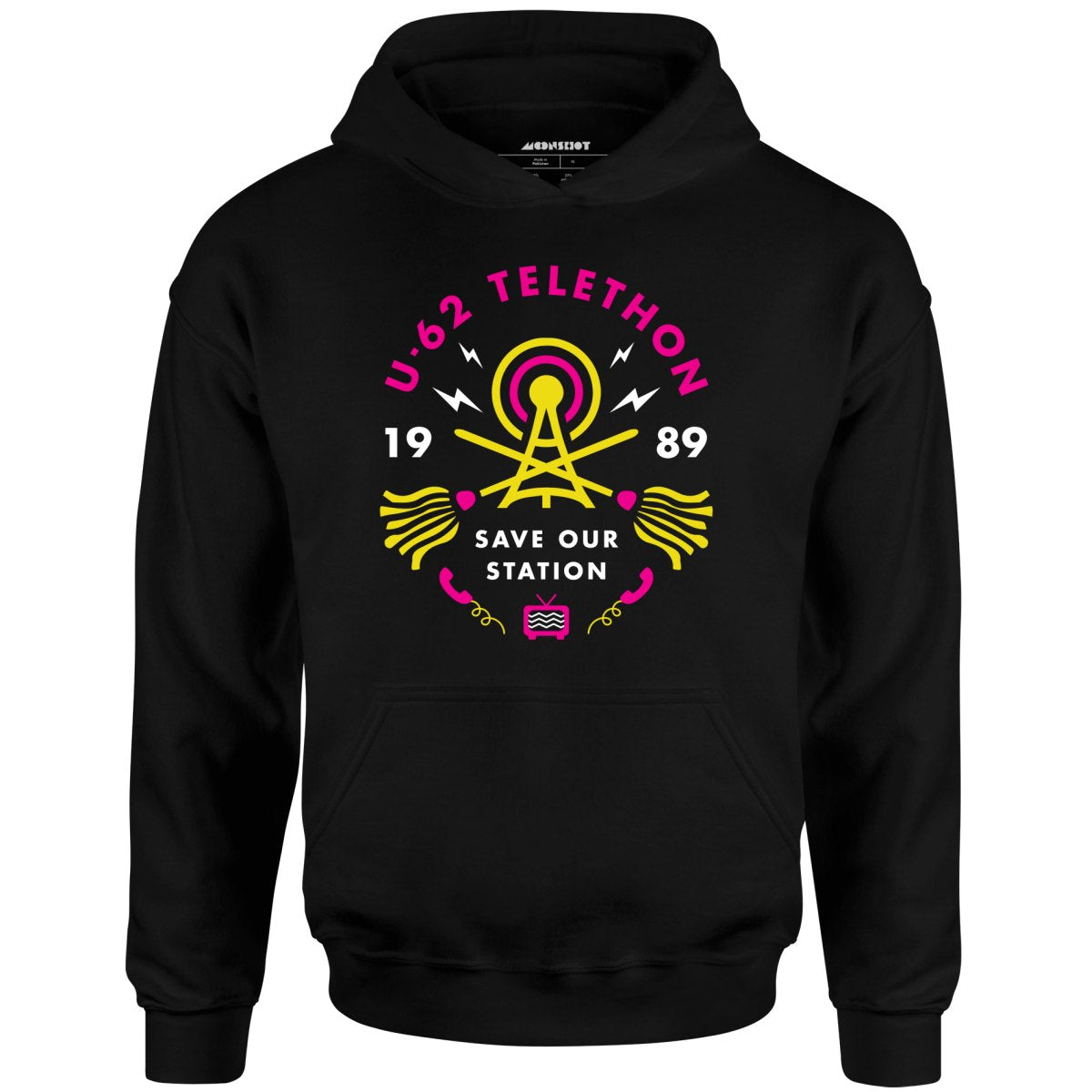 1989 UHF U-62 Telethon - Unisex Hoodie