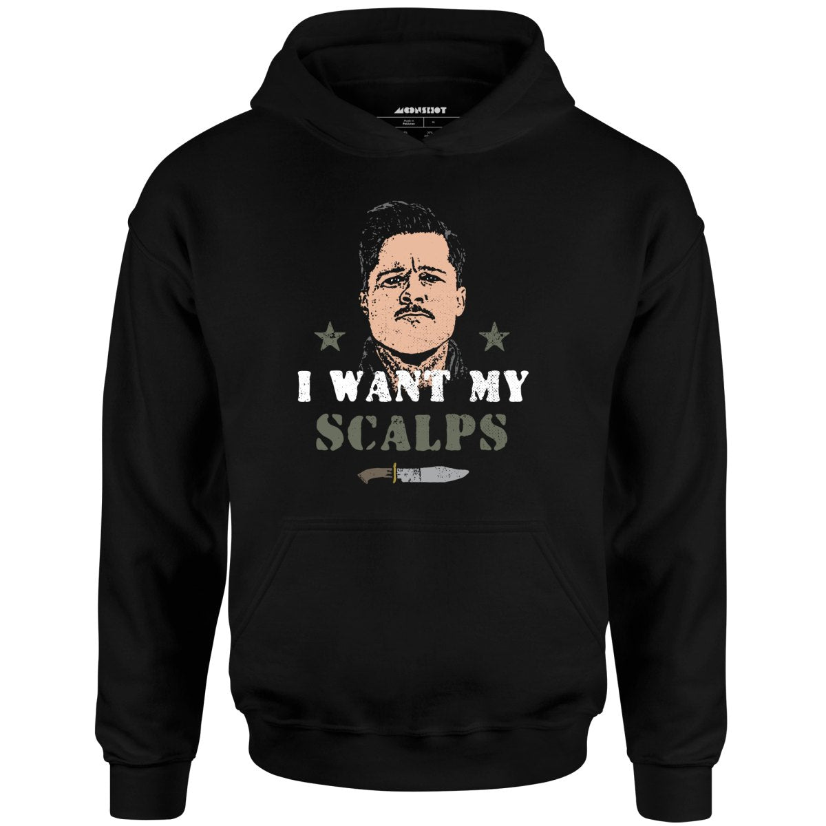 Aldo Raine - I Want My Scalps - Unisex Hoodie