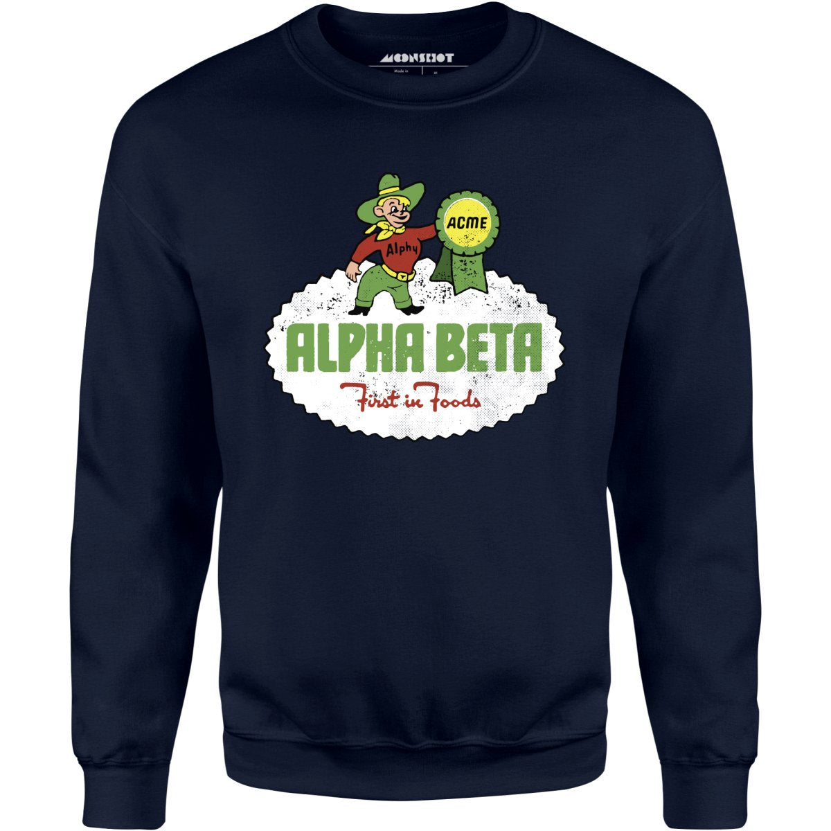 Alpha Beta Retro - Unisex Sweatshirt