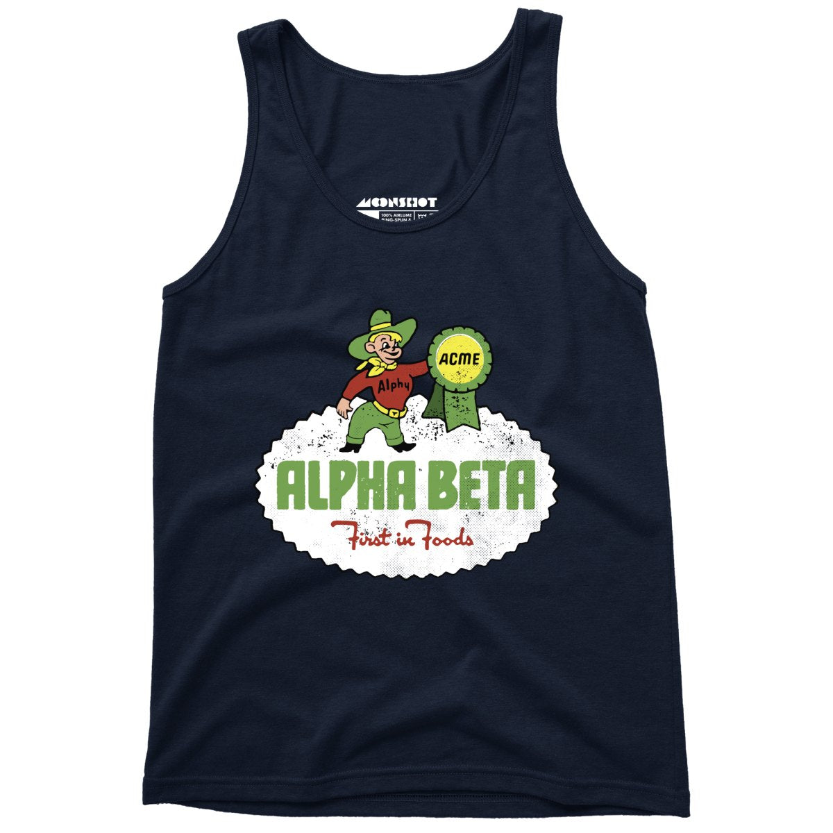 Alpha Beta Retro - Unisex Tank Top