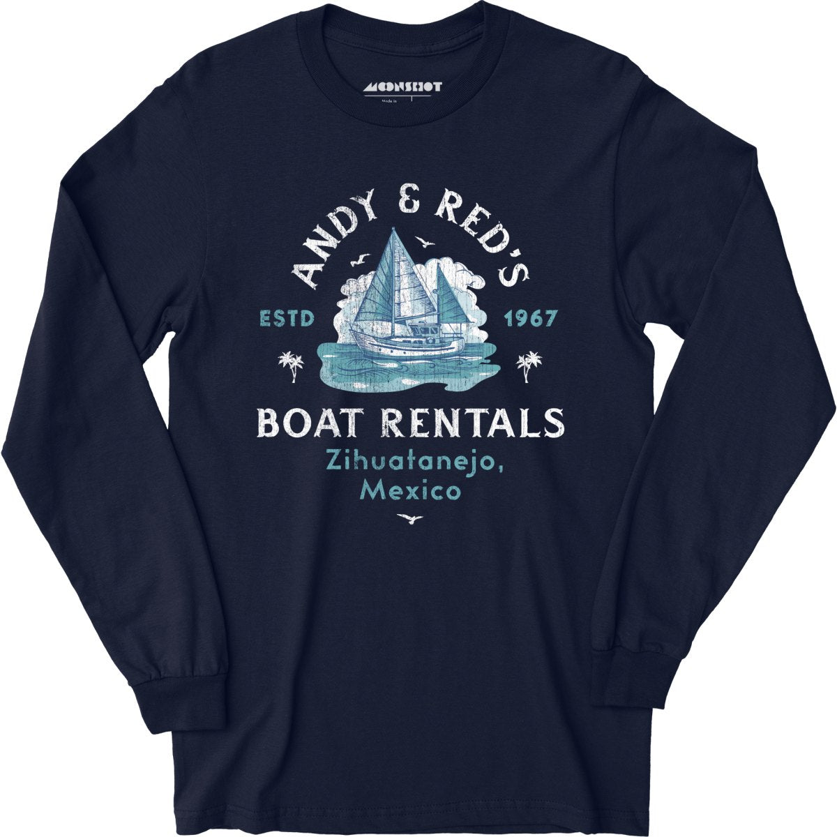 Image of Andy & Red's Boat Rentals - Long Sleeve T-Shirt