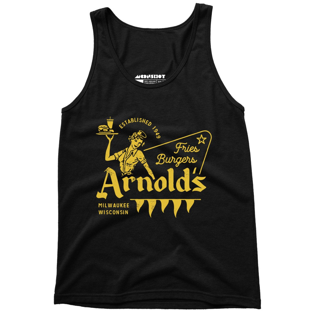 Arnold's Drive-In Happy Days - Unisex Tank Top – m00nshot