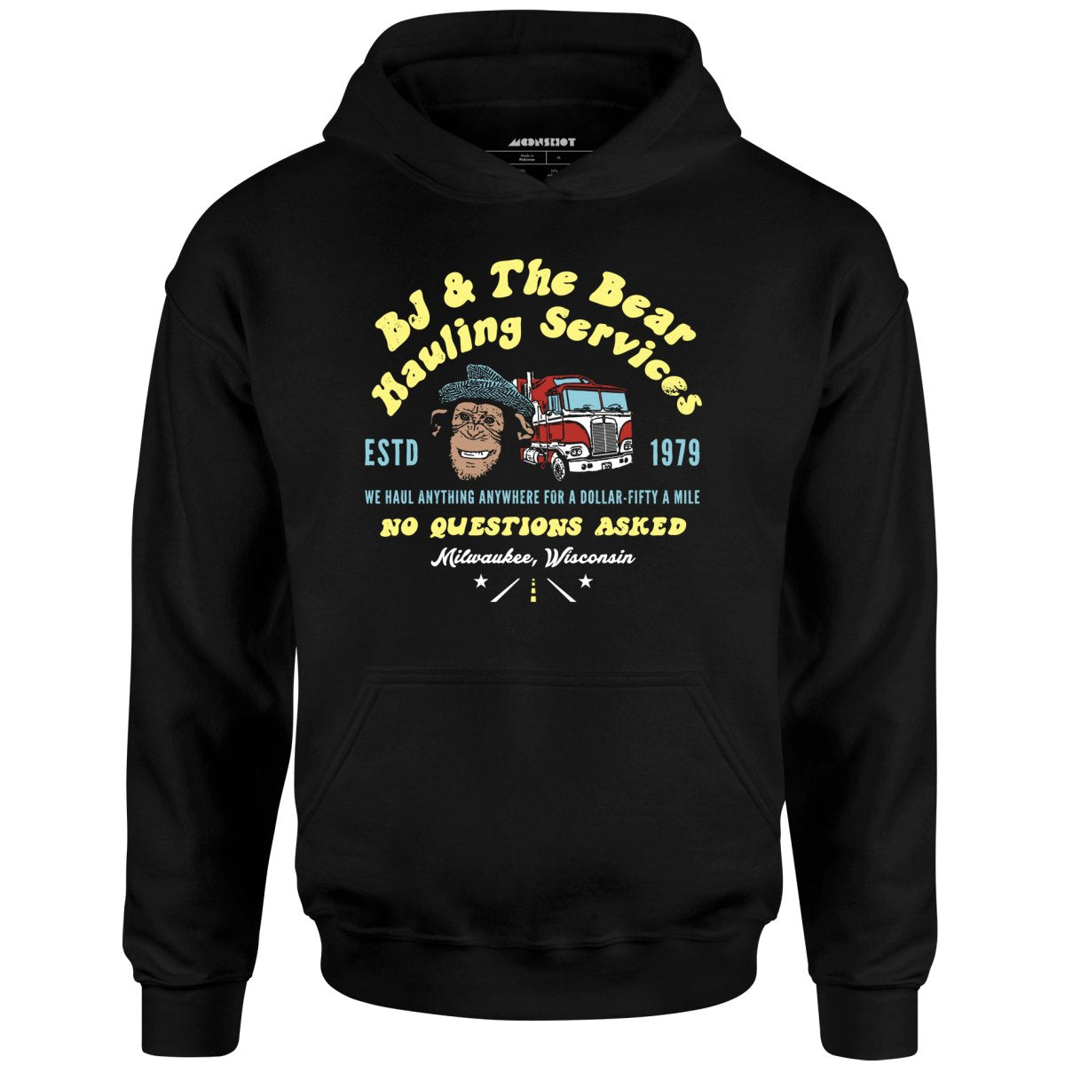 BJ & The Bear Hauling Services - Unisex Hoodie