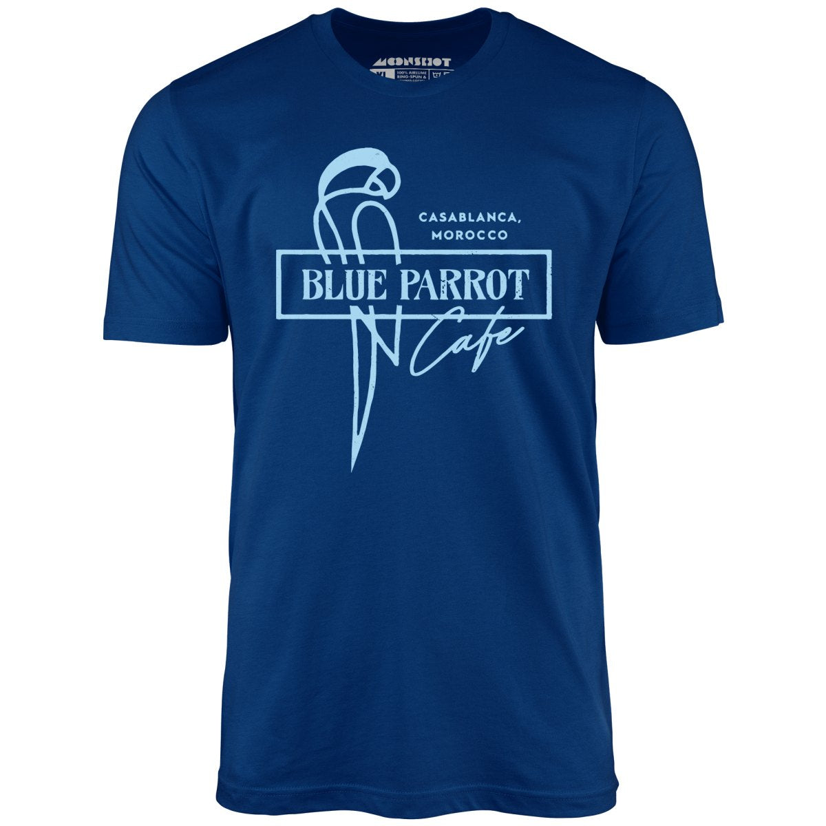 Casablanca - Blue Parrot Cafe - Unisex T-Shirt – m00nshot