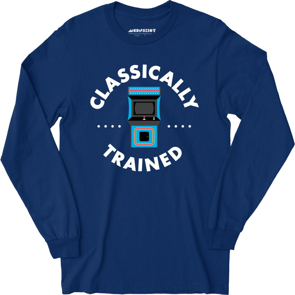 Classically Trained - Retro Arcade - Long Sleeve T-Shirt