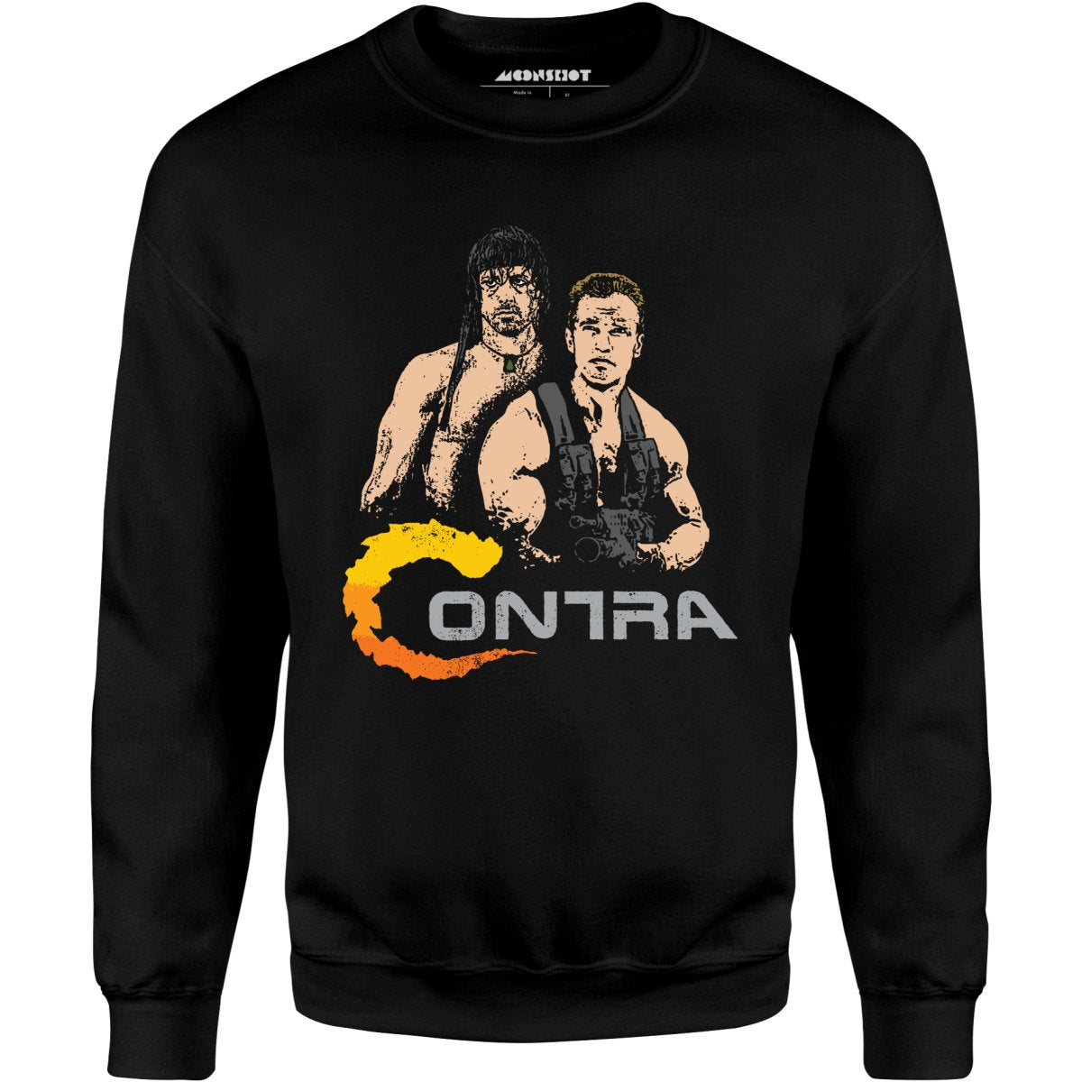 Contra Action Heroes Mashup Parody - Unisex Sweatshirt