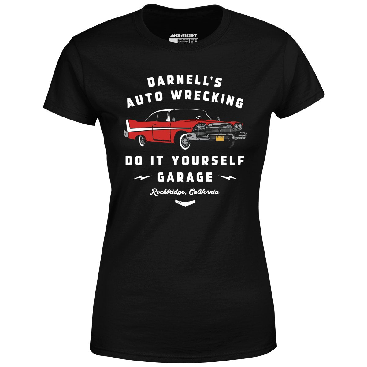 Darnells Auto Wrecking Do It Yourself Garage Womens T Shirt M00nshot 2039