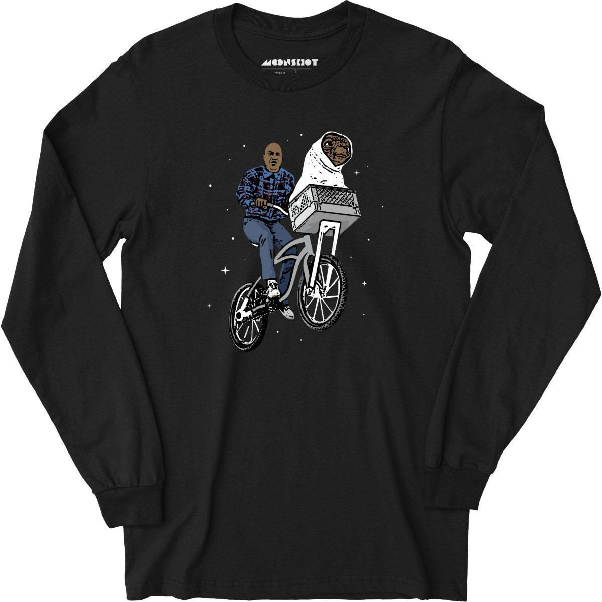 Deebo + Extra Terrestrial Bike Parody Mashup - Long Sleeve T-Shirt