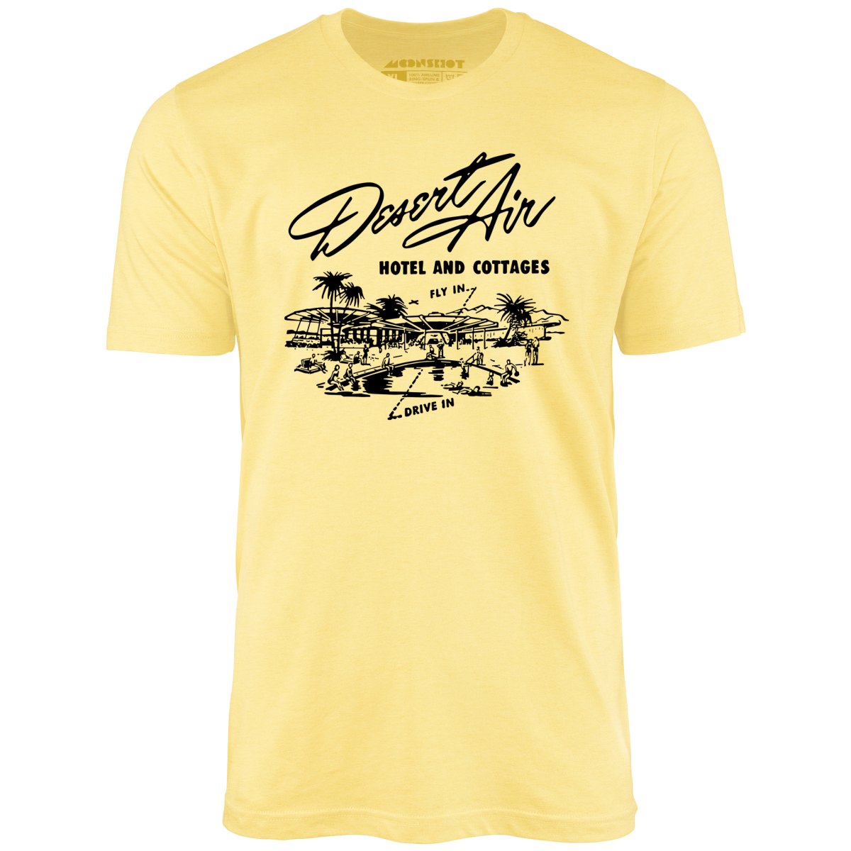 Desert Air Hotel & Cottages v2 - Vintage Palm Springs, CA - Unisex T-Shirt