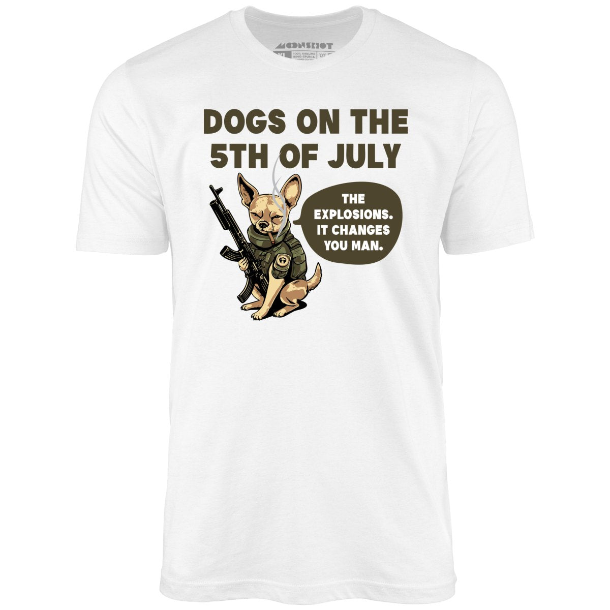 Dogs on the 5th of July - Unisex T-Shirt