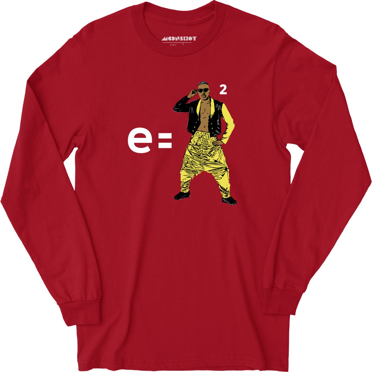 e=mc Hammer Squared - Long Sleeve T-Shirt