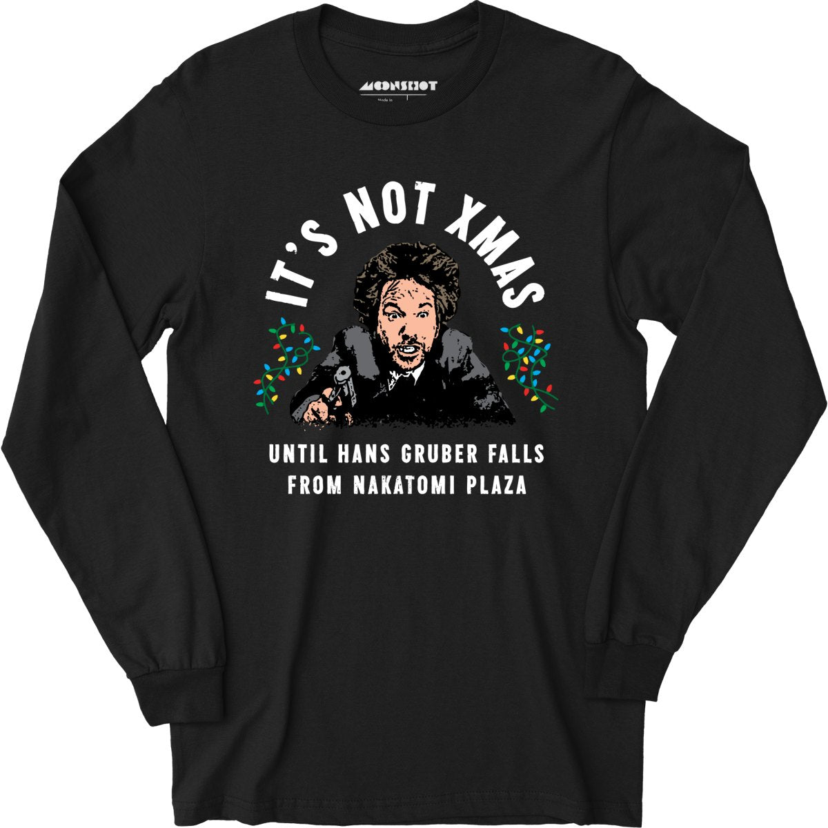 Image of Hans Gruber Christmas - Long Sleeve T-Shirt