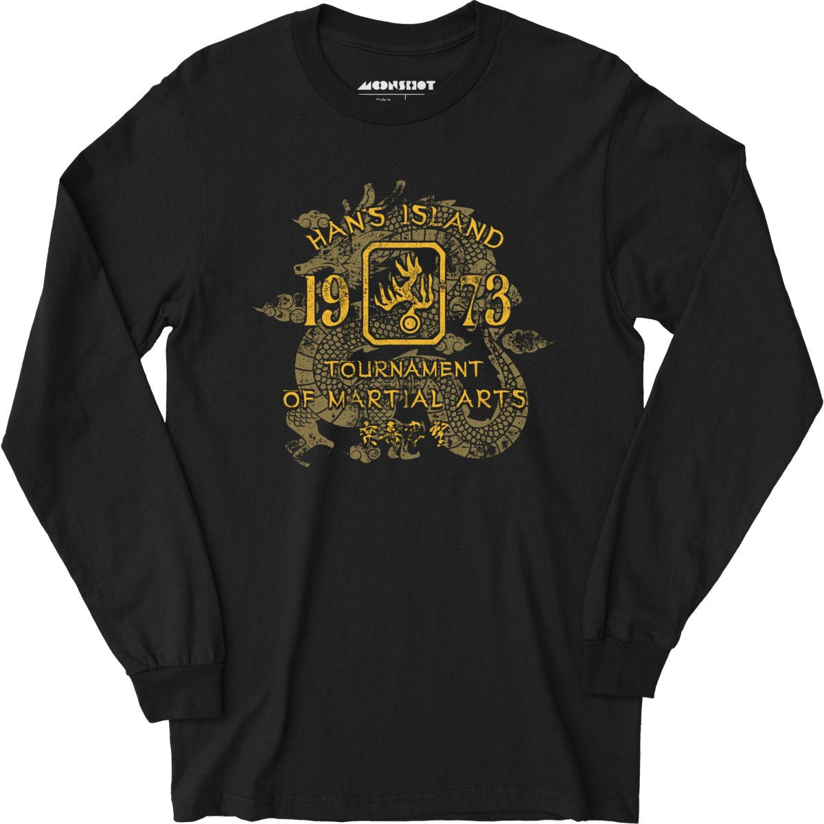 Han's Island - Tournament of Martial Arts - Long Sleeve T-Shirt