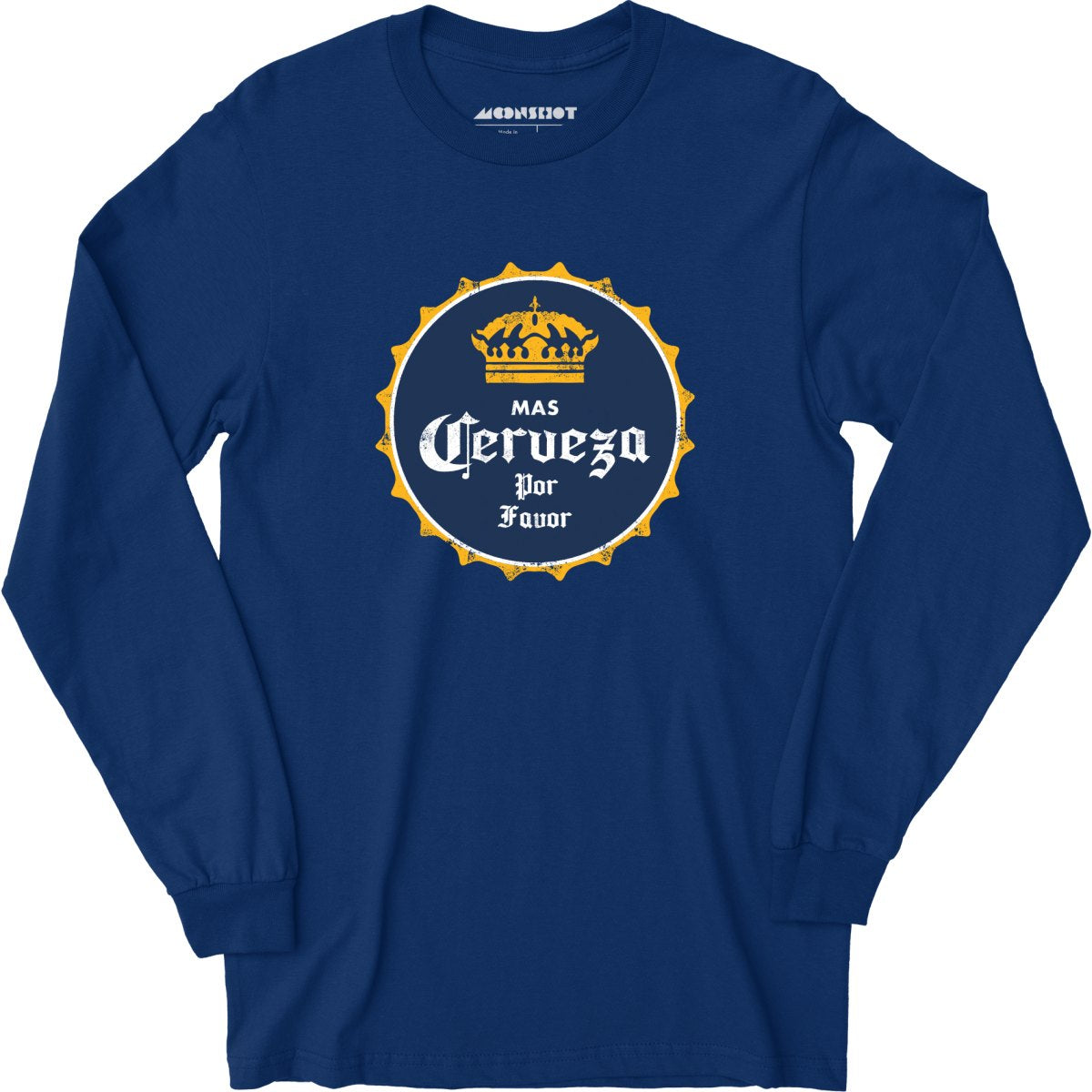 Mas Cerveza Por Favor - Long Sleeve T-Shirt