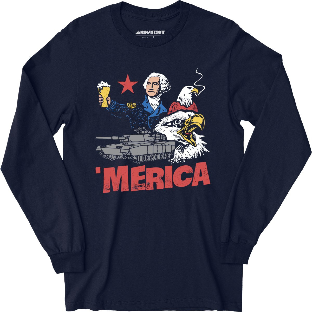 Merica - Long Sleeve T-Shirt