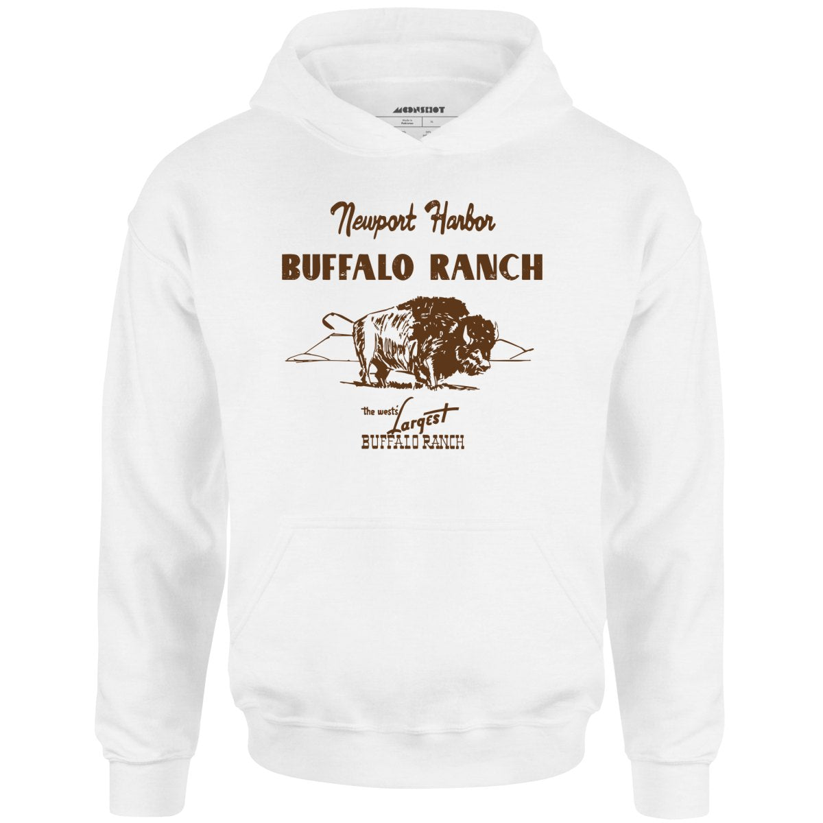 Newport Harbor Buffalo Ranch - Newport Beach, CA - Unisex Hoodie