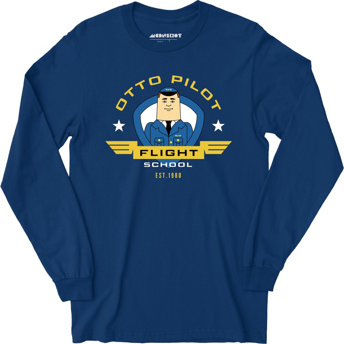 Otto Pilot Flight School - Long Sleeve T-Shirt