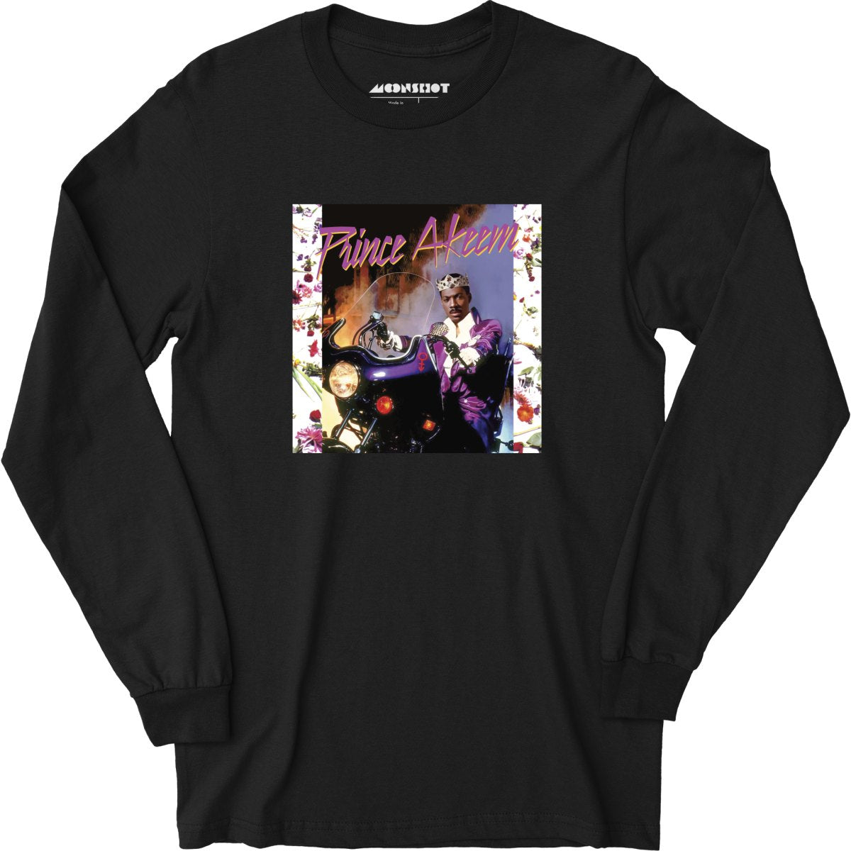 Prince Akeem Purple Rain Mashup Parody - Long Sleeve T-Shirt