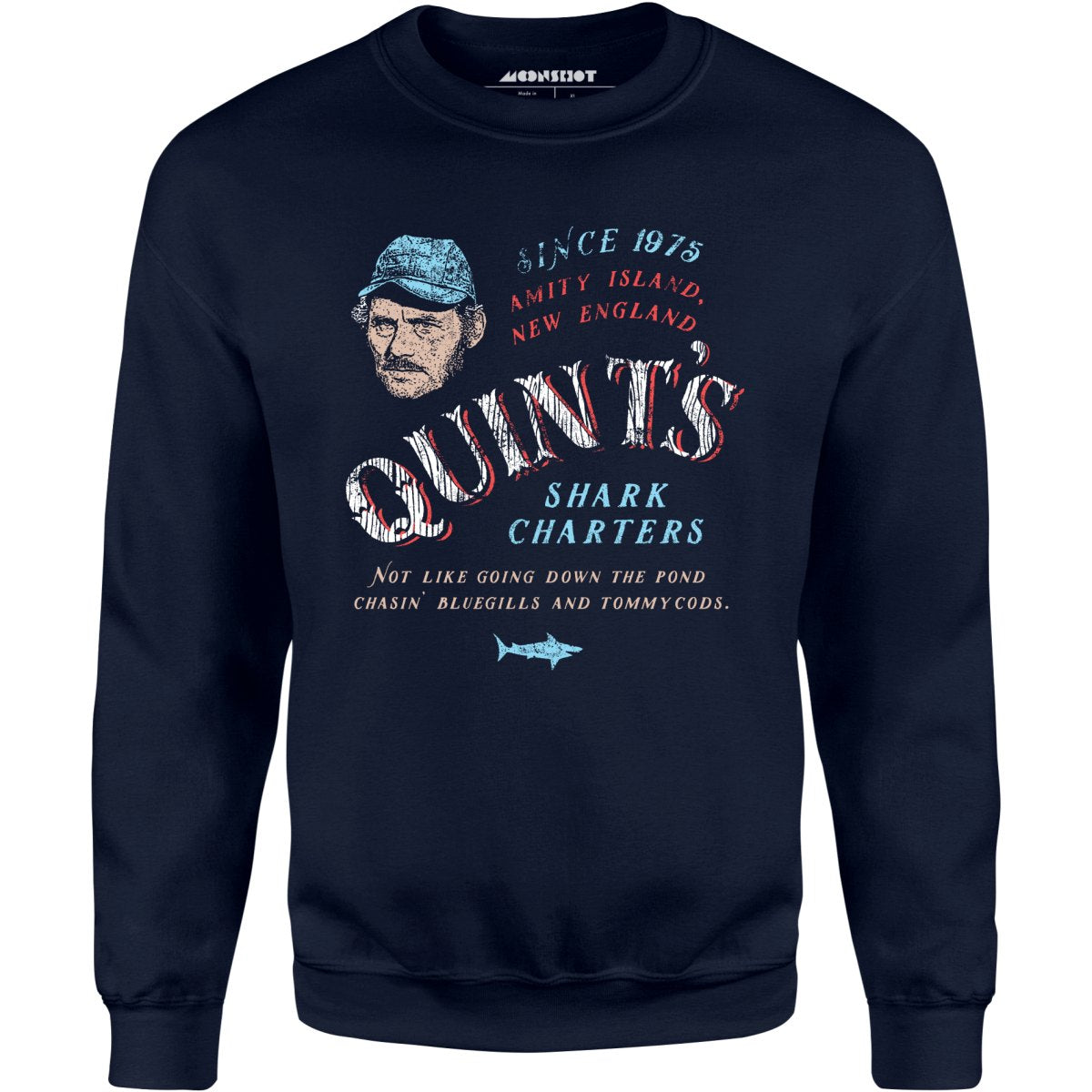 Image of Quint's Shark Charters - Unisex Sweatshirt