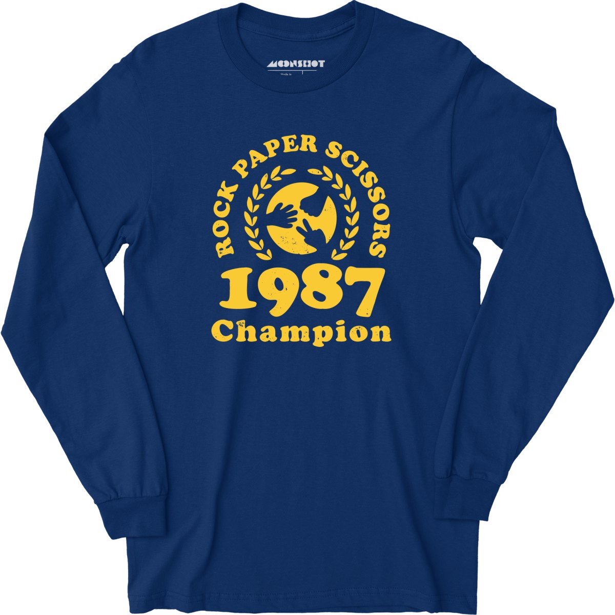 Rock Paper Scissors Champion - Long Sleeve T-Shirt