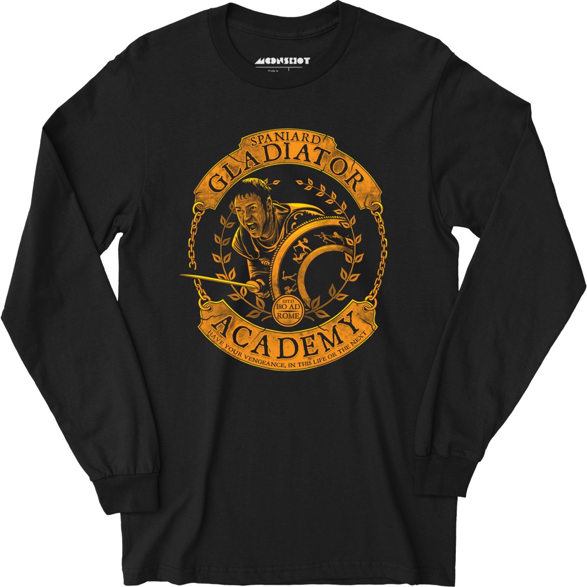 Spaniard Gladiator Academy - Long Sleeve T-Shirt