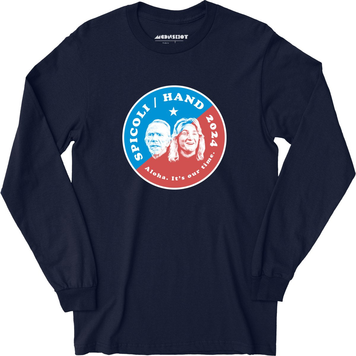 Image of Spicoli Hand 2024 - Phony Campaign - Long Sleeve T-Shirt