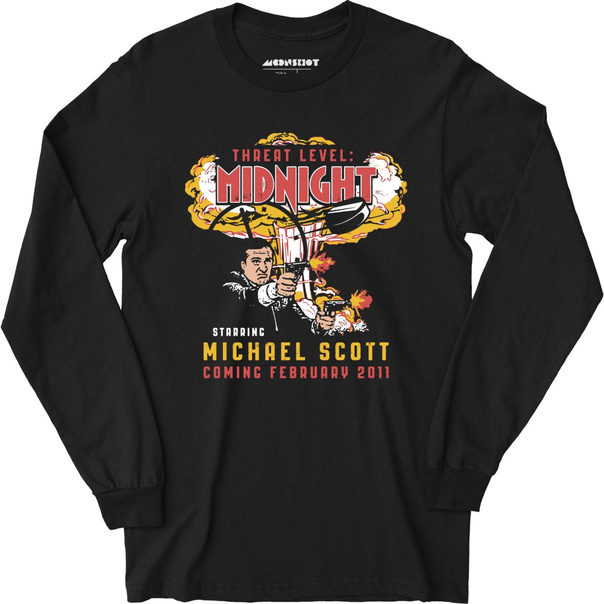 Threat Level Midnight - Long Sleeve T-Shirt