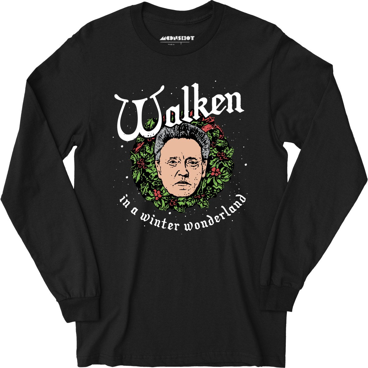 Image of Walken in a Winter Wonderland - Long Sleeve T-Shirt