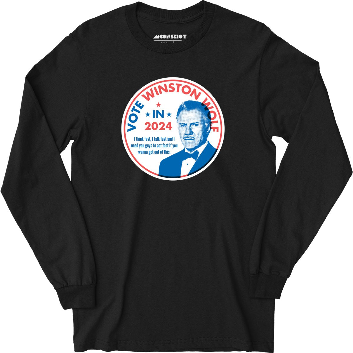 Winston Wolf 2024 - Long Sleeve T-Shirt