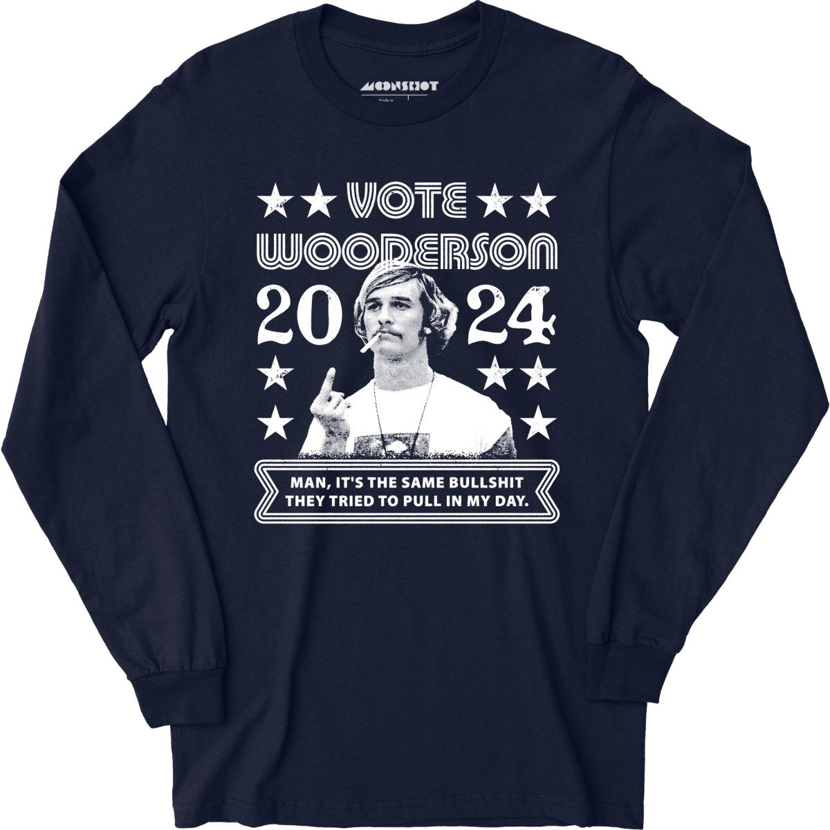 Wooderson 2024 - Phony Campaign - Long Sleeve T-Shirt