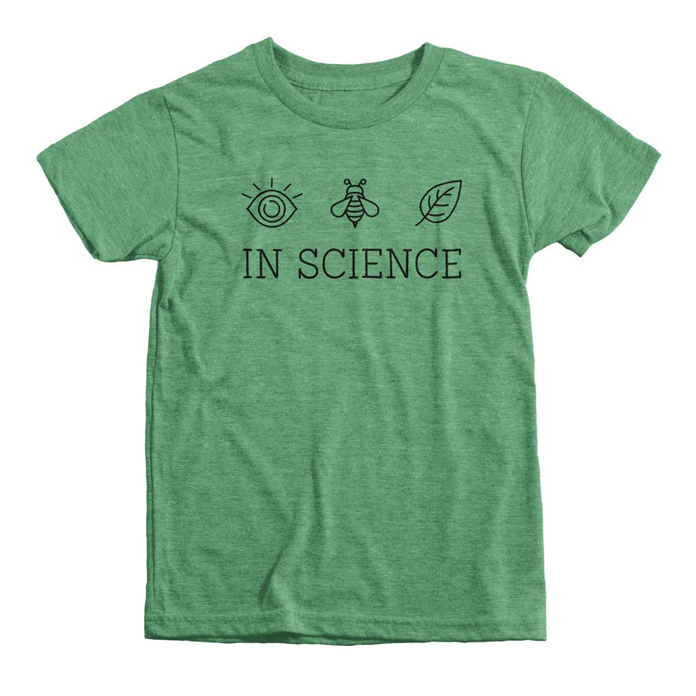 I Believe In Science Shirt | Triblend Youth Tee | Science Shirt Kids – Ally