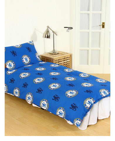 Chelsea Fc Pulse Single Duvet Cover And Pillowcase Set