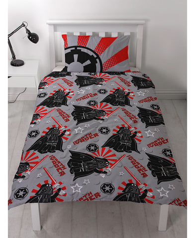 Lego Star Wars Imperial Single Duvet Cover And Pillowcase Set