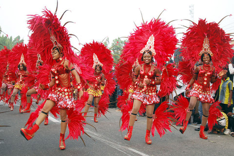 Nigerians during the Calabar festival